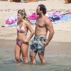 Anita Matamoros y Nacho Santandreu en Ibiza