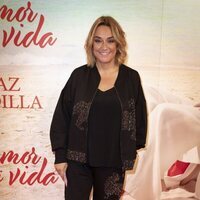 Toñi Moreno en el estreno de la obra de teatro 'El humor de mi vida'