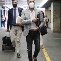Antonio David Flores llega a los Juzgados por su juicio contra La Fábrica de la Tele