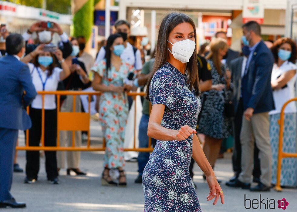 La Reina Letizia en la Feria del Libro 2021