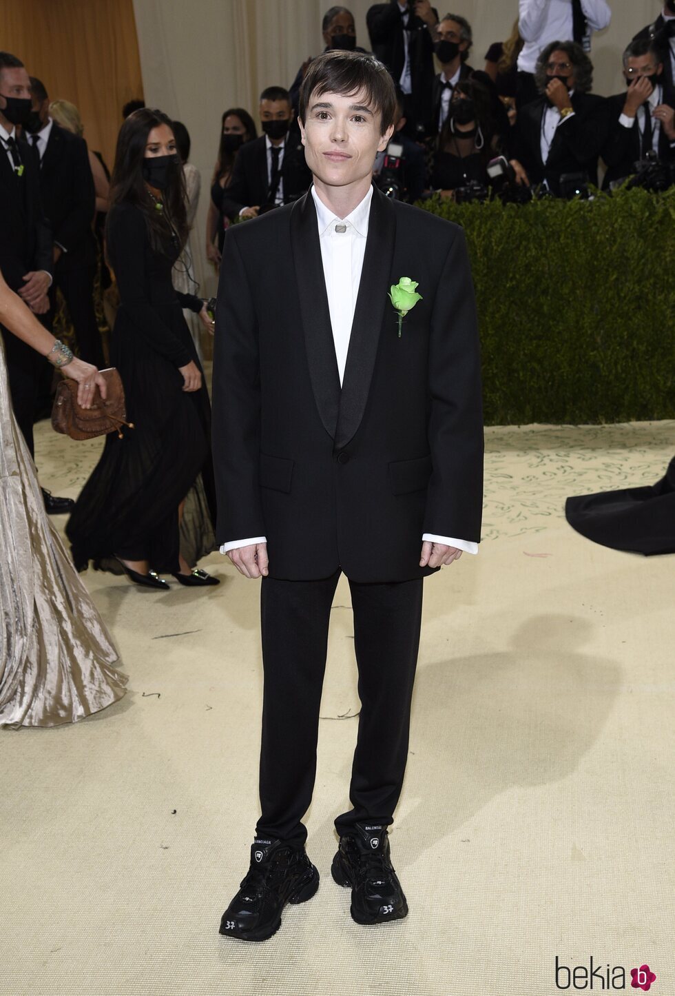Elliot Page en la MET Gala 2021