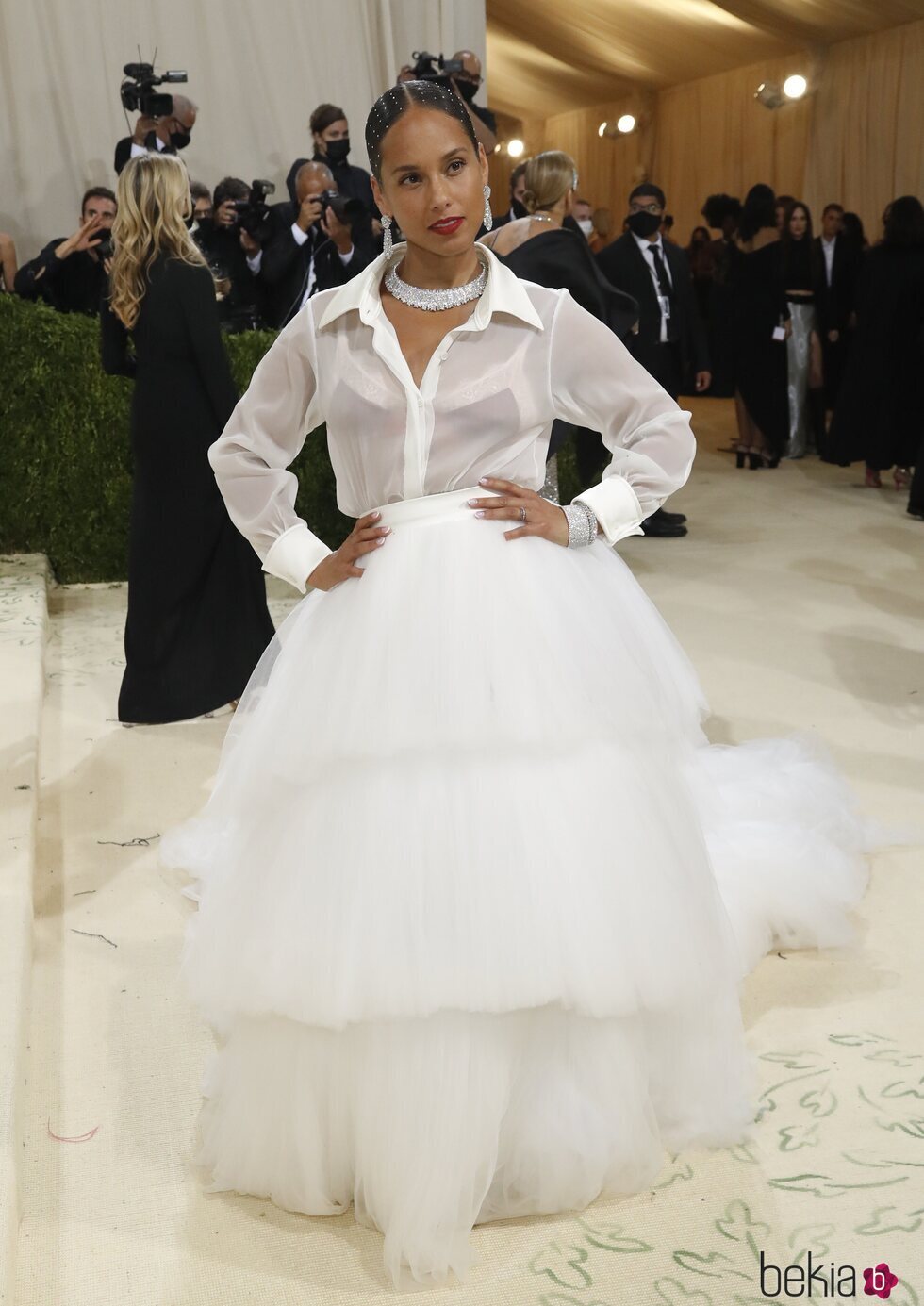 Alicia Keys en la Met Gala 2021