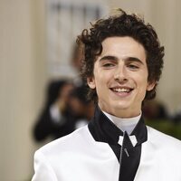 Timothée Chalamet a su llegada a la MET Gala 2021