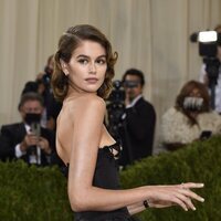 Kaia Gerber  a su llegada a la MET Gala 2021