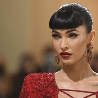 Megan Fox a su llegada a la MET Gala 2021
