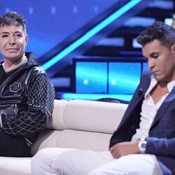 Maestro Joao y Kiko Jiménez durante la primera gala de 'Secret Story: Cuenta atrás'
