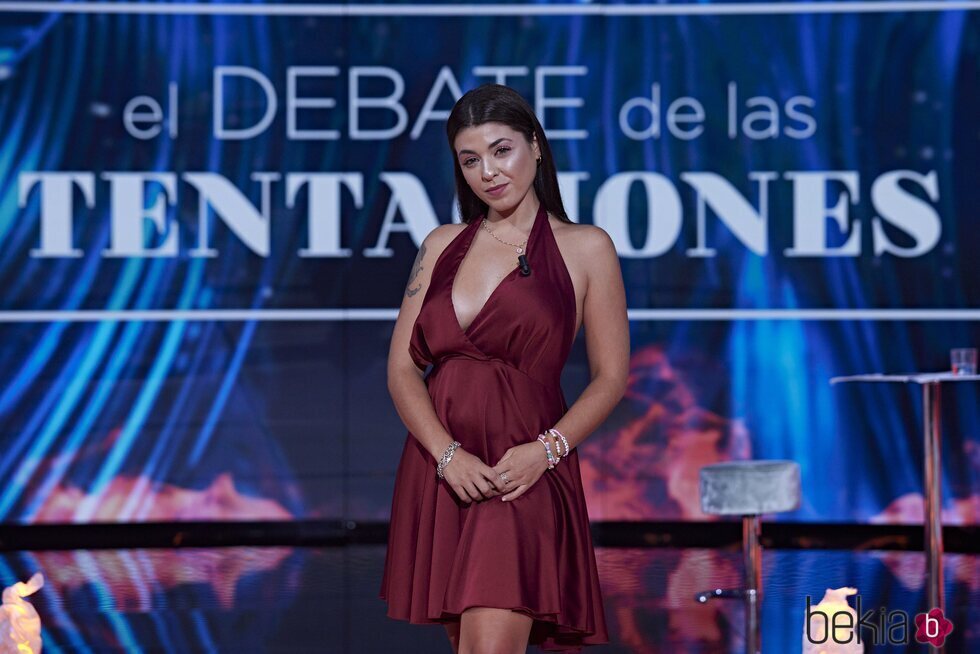 Lola en el primer debate de 'La última tentación'