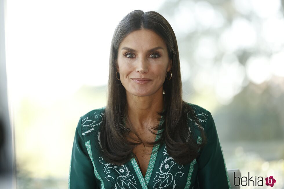 La Reina Letizia en su intervención telemática en el acto de presentación de la plataforma de personas con discapacidad intelectual