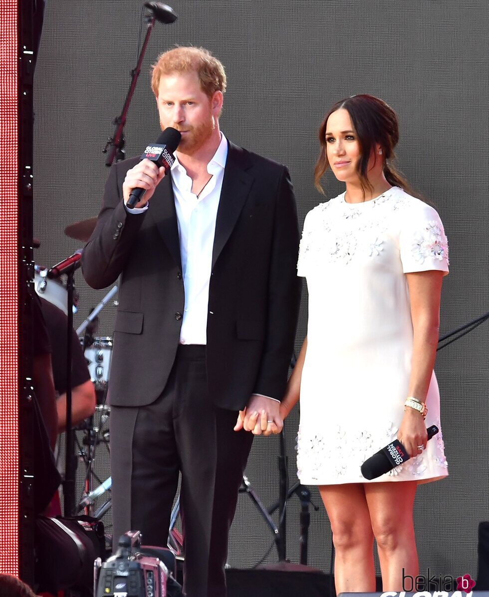 Los Duques de Sussex en el Global Citizen Live
