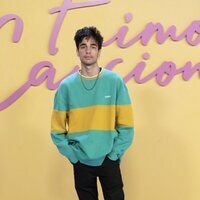 Dani Arias en la presentación de 'Fuimos canciones'