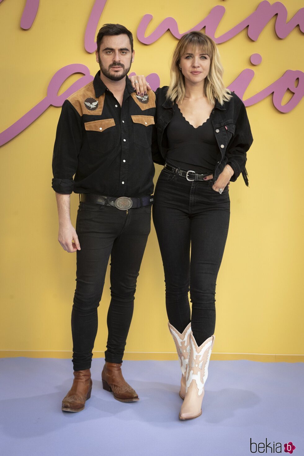 Andrea Guasch y Rosco en la presentación de 'Fuimos canciones'