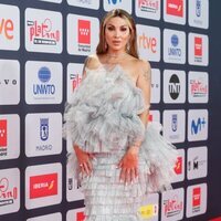 Daniela Santiago en la alfombra roja de los Premios Platino 2021