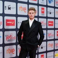 Patrick Criado en la alfombra roja de los Premios Platino 2021