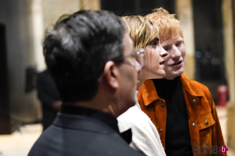 Emma Watson y Ed Sheeran en los Premios Earthshot 2021