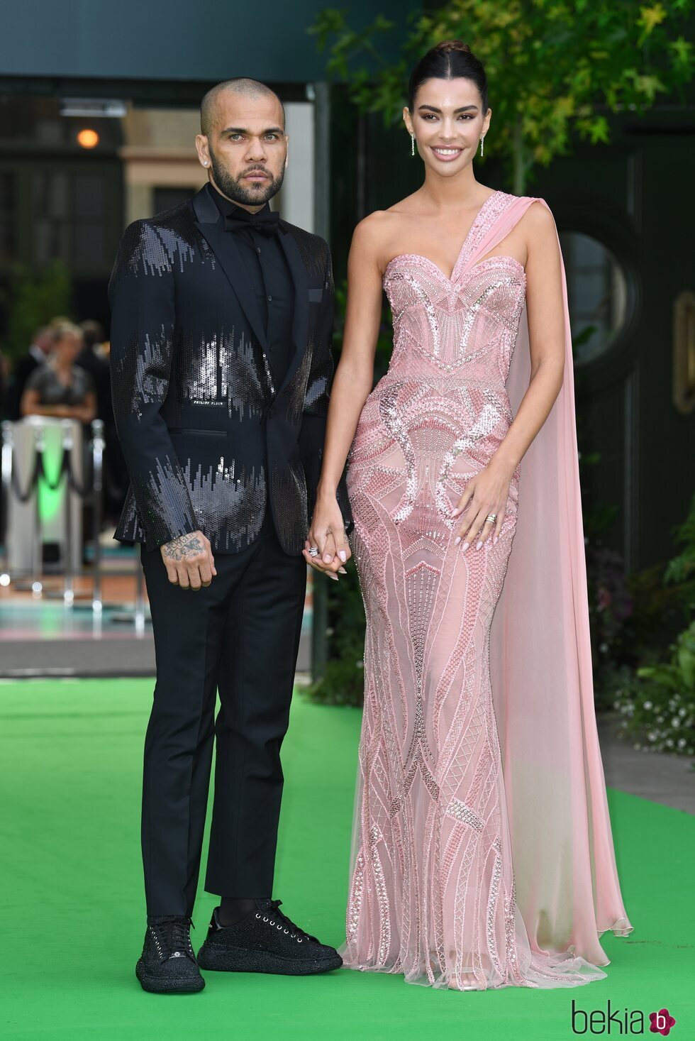 Dani Alves y Joana Sanz en los Premios Earthshot 2021
