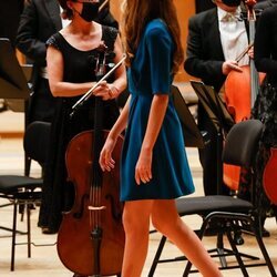 La Infanta Sofía durante el Concierto Premios Princesa de Asturias 2021