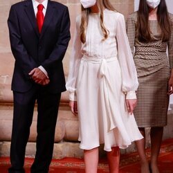 La Infanta Sofía en la audiencia a los galardonados de los Premios Princesa de Asturias 2021