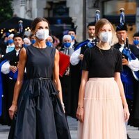 La Reina Letizia y la Infanta Sofía en los Premios Princesa de Asturias 2021