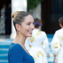 Olympia de Grecia en la boda de Felipe de Grecia y Nina Flohr
