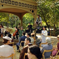 Rodaje en Madrid de 'El tiempo entre costuras'