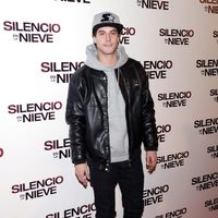 Luis Fernández en el estreno de 'Silencio en la nieve' en Madrid