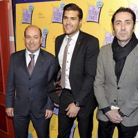 Diego Otero en el estreno de 'La extraña pareja'