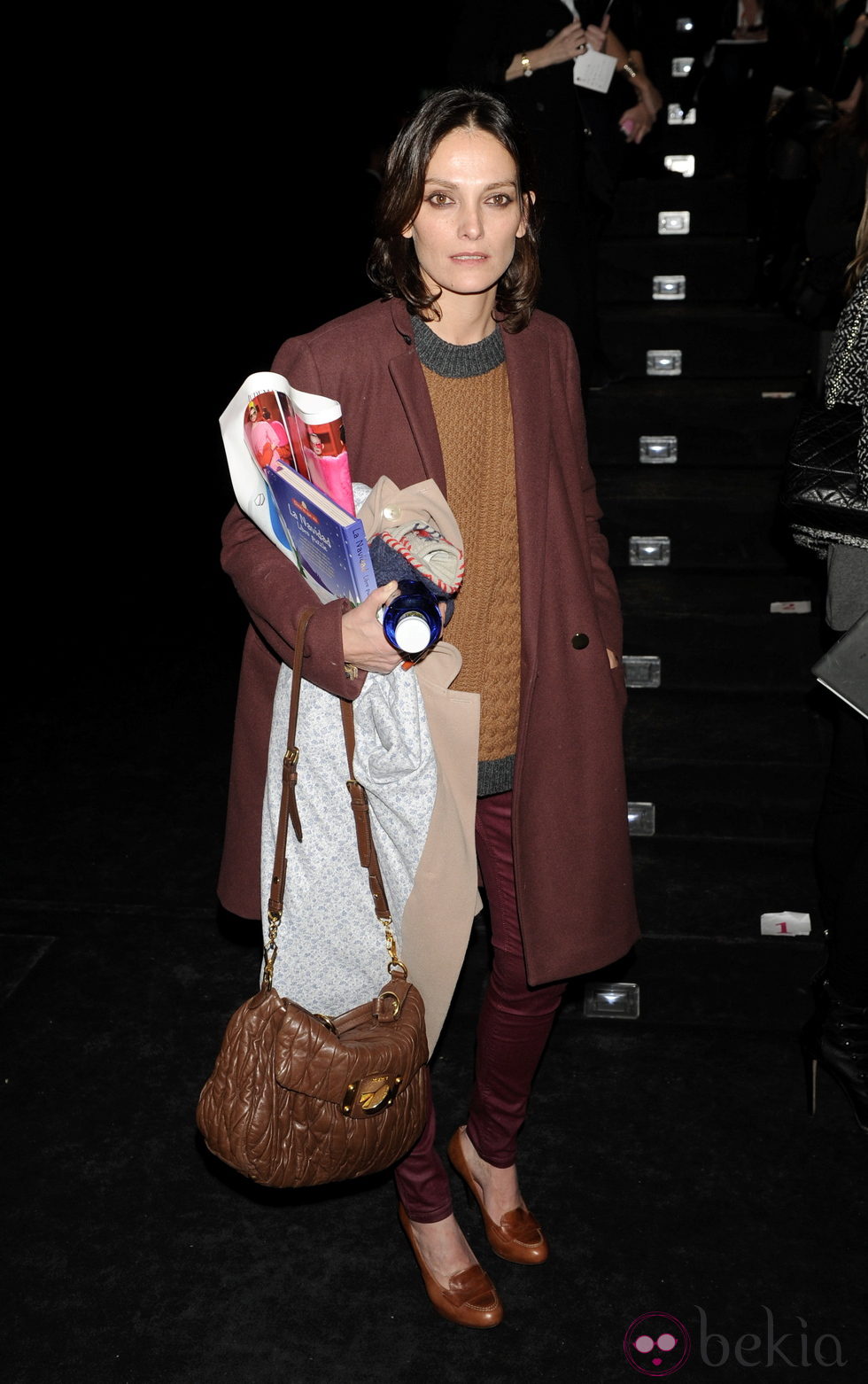 Laura Ponte en el desfile de Miguel Palacio en Fashion Week Madrid
