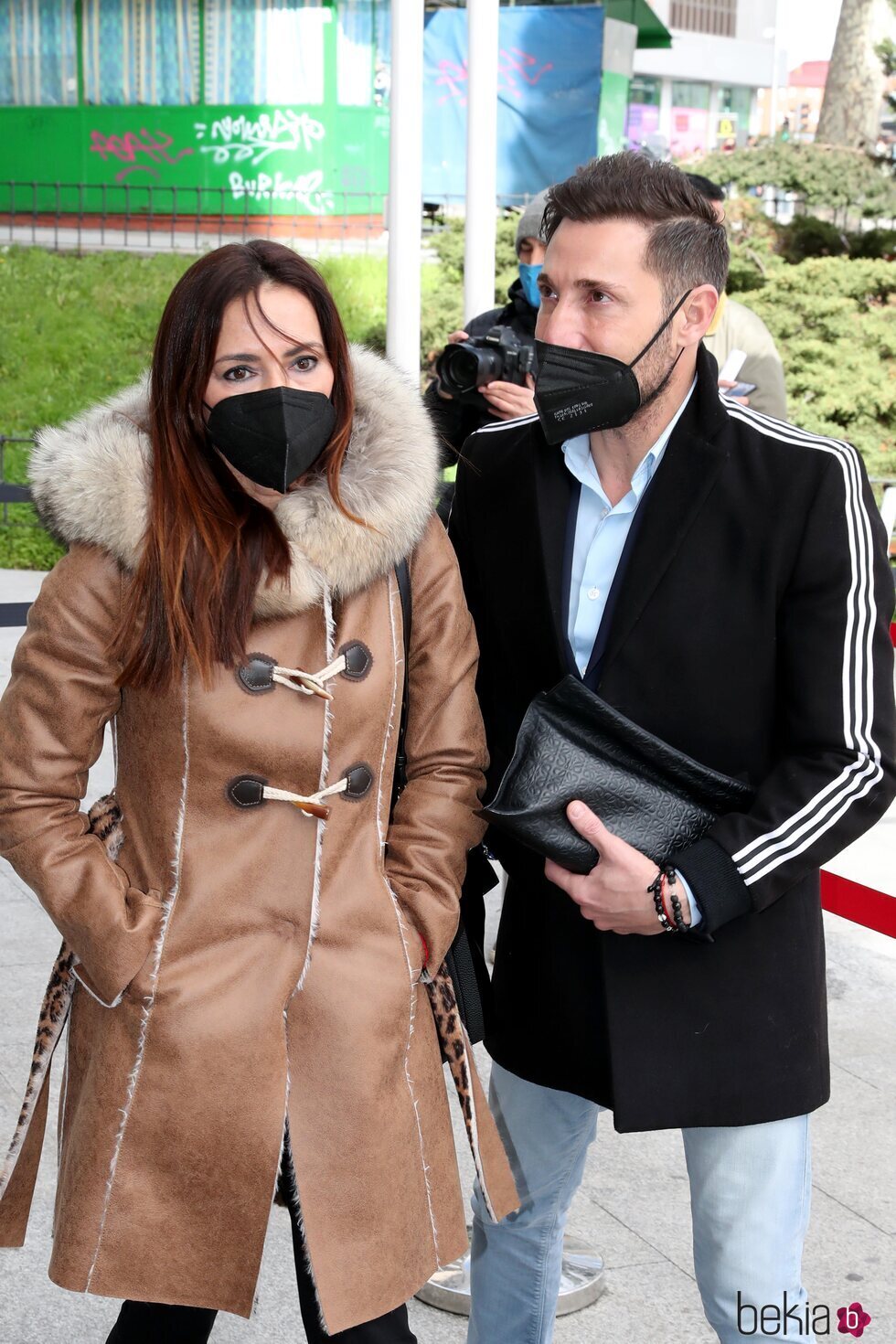 Antonio David Flores y Olga Moreno en Madrid