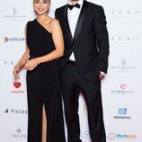 Chenoa y su prometido, Miguel Sánchez, en la gala Globlal Gift 2021