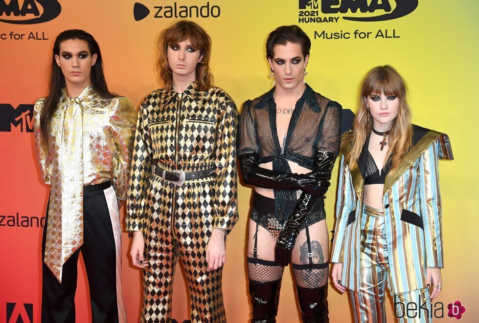 Måneskin en los MTV EMAS 2021