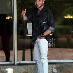 Antonio David Flores durante una de sus visitas a Madrid