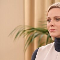 Charlene de Mónaco en un acto en Monte-Carlo