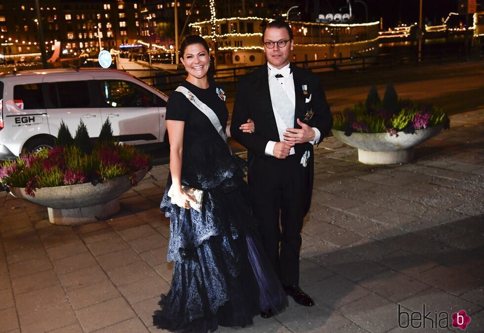 Victoria y Daniel de Suecia en la celebración del 250 aniversario de la Real Academia Sueca de Música