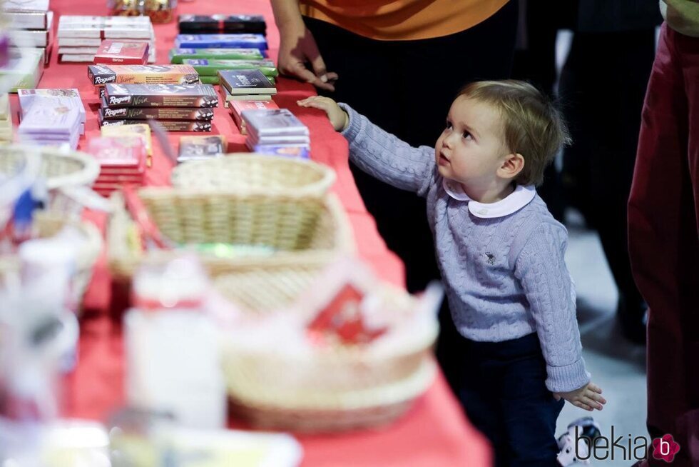 Charles de Luxemburgo en el Bazar Internacional de Luxemburgo