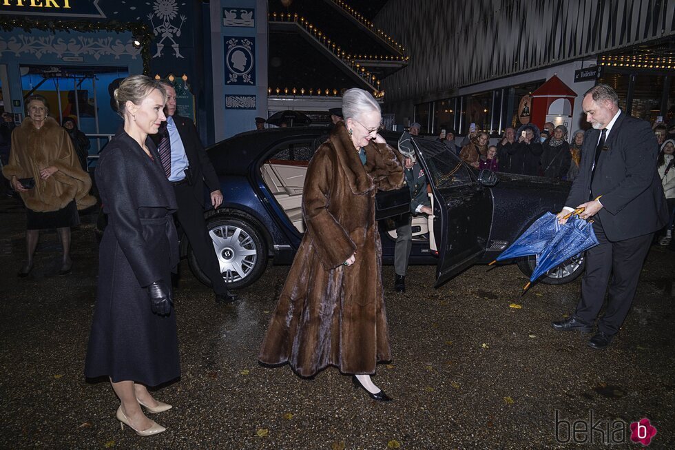Margarita de Dinamarca en el estreno del ballet 'La Reina de las Nieves'