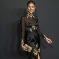 Carla Pereyra en la fiesta Moët & Chandon Effervescence 2021 de Madrid