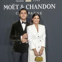 Tomás Páramo y María García de Jaime en la fiesta Moët & Chandon Effervescence 2021 de Madrid