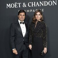 Fran Rivera y Lourdes Montes en la fiesta Moët & Chandon Effervescence 2021 de Madrid