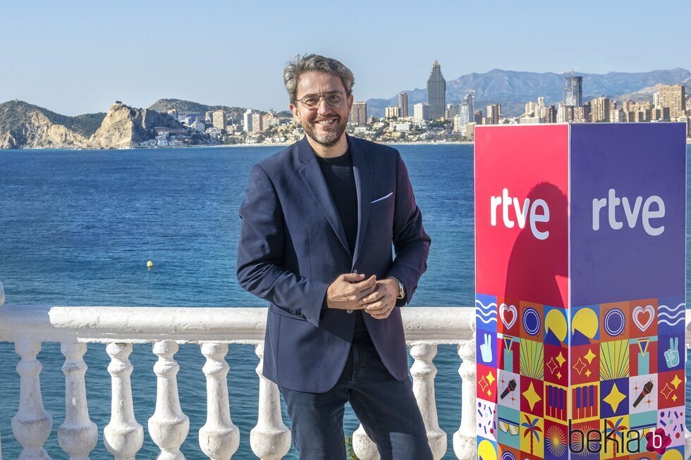 Máximo Huerta, presentador del 'Benidorm Fest'