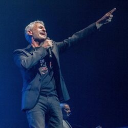 Sergio Dalma en el concierto del Wizink Center de Madrid de su gira Alegría