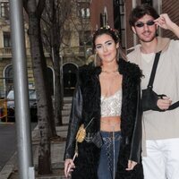 Anna Ferrer y su novio, Iván Martín, en la fiesta de cumpleaños de la influencer