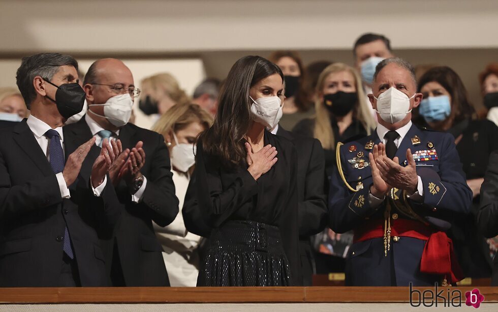 La Reina Letizia recibe una ovación en el XX Concierto 'In Memoriam' Víctimas del Terrorismo
