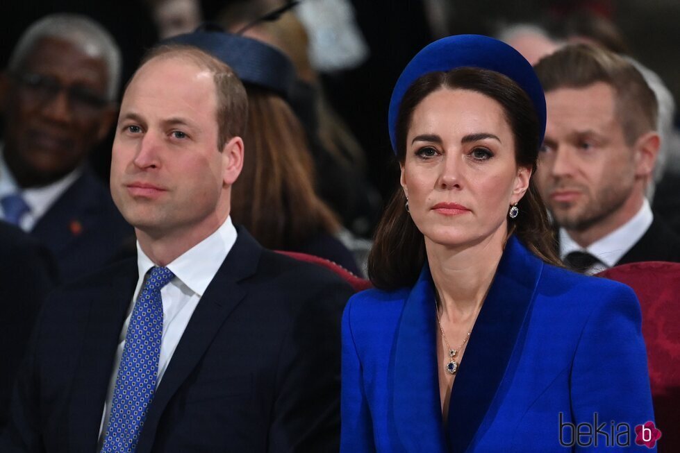 El Príncipe Guillermo y Kate Middleton en el Día de la Commonwealth 2022