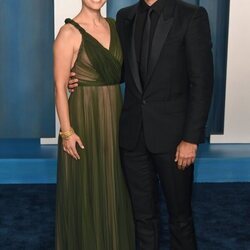 Natalie Portman y Benjamin Millepied en la fiesta de Vanity Fair tras los Premios Oscar 2022