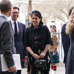 Eugenia de York y Jack Brooksbank en el homenaje al Duque de Edimburgo