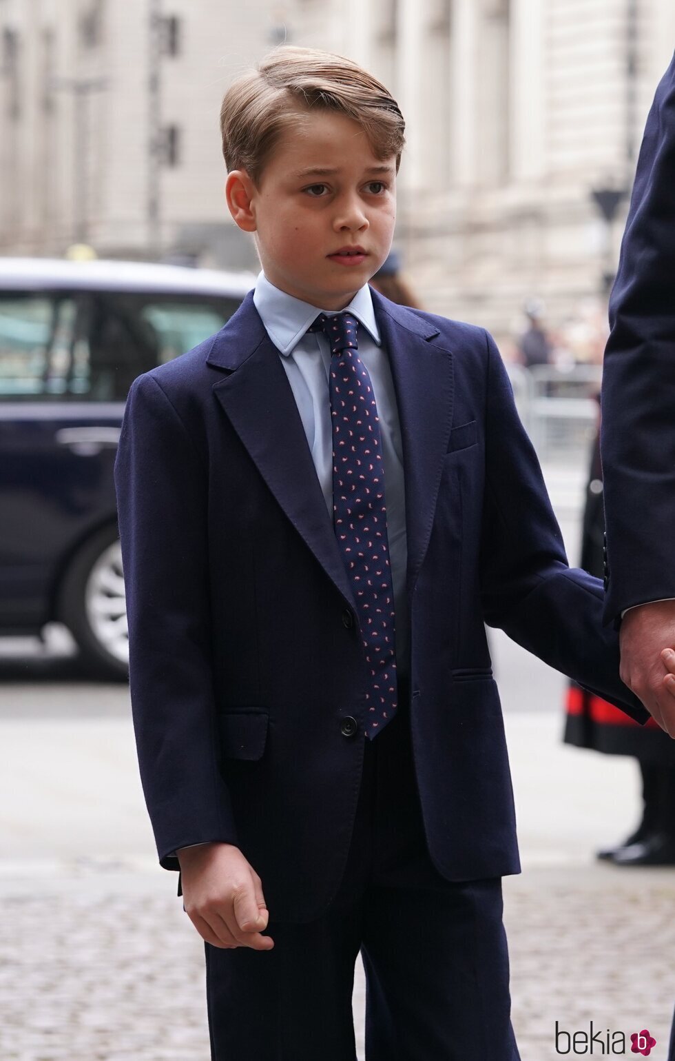 El Príncipe Jorge en el homenaje al Duque de Edimburgo