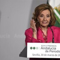 María Teresa Campos agradece el Premio Andalucía de Periodismo que le han dado