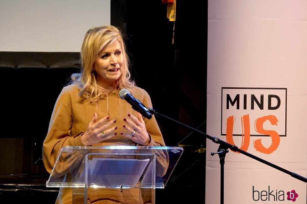 Máxima de Holanda en su discurso de lanzamiento de la fundación sobre salud mental MIND Us