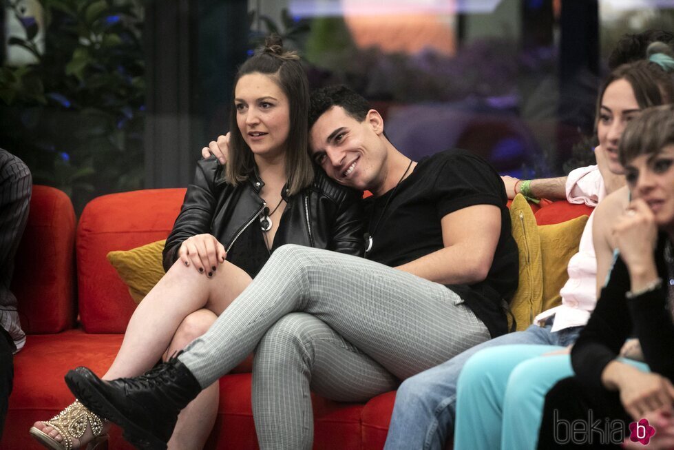 Marta y Adrián en la gala 12 de 'Secret Story 2'