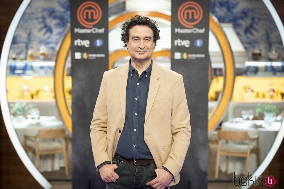 Pepe Rodríguez en la presentación de 'Masterchef 10'